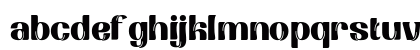 Fadethotrial Regular Lowercase Preview