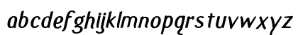Fasciani-Senza Regular Lowercase Preview