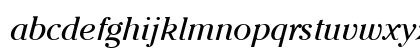 Cheltenham LT Italic Lowercase Preview