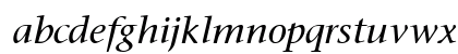 Fasse Italic Lowercase Preview