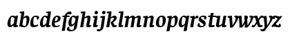 Faustina Bold Italic Preview