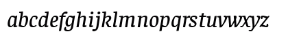 Faustina Medium Italic Preview