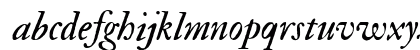 IM FELL Double Pica Italic Lowercase Preview