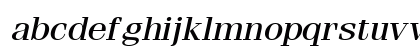 Feline Wide Italic Lowercase Preview