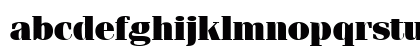 FerventUltra Regular Lowercase Preview