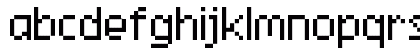 FFF Zerofactor Regular Lowercase Preview