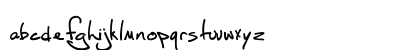 Fh_Script Regular Lowercase Preview