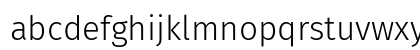 Fira Sans Light Preview