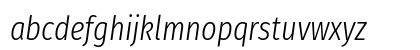 Fira Sans Extra Condensed Light Italic Preview