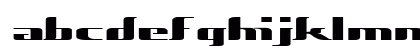 $Five Double Zero Regular Lowercase Preview