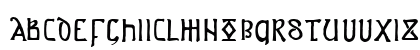 Anglo-Saxon Project Regular Lowercase Preview