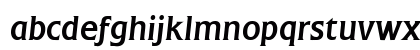 Flatus Bold Italic Lowercase Preview