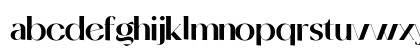Flicket Personal Use Regular Lowercase Preview
