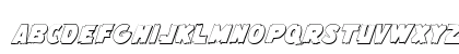 Flying Leatherneck Outline Lowercase Preview