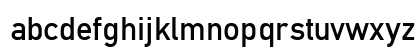font134 Regular Lowercase Preview