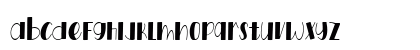 Forest Glamor Regular Lowercase Preview