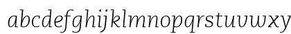 Caecilia LT Light Italic