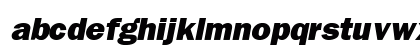 Franklin Gothic Black SSi Extra Bold Italic Preview