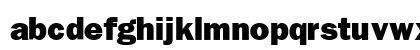 Franklin Gothic Bold SSi Extra Bold Preview