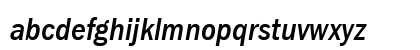 ITC Franklin Gothic LT Com Medium Condensed Italic Preview