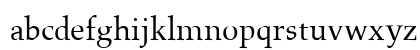 Aldus LT Roman Regular Lowercase Preview