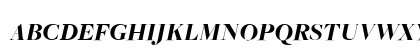 FreightBigBoldItalicSC Regular Lowercase Preview