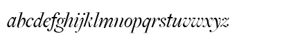 FreightBigBookItalic Regular Lowercase Preview
