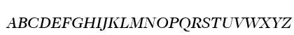 FreightDispBookItalicSC Regular Lowercase Preview