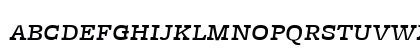 FreightMicro BookItalicSC Lowercase Preview