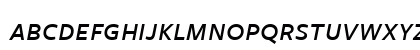 FreightSans MediumItalicSC Preview