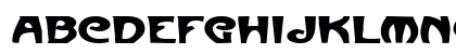 FrenchBeanExtended Regular Lowercase Preview