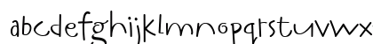 Fresh Paint Regular Lowercase Preview