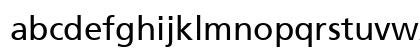 Frutiger SAIN Rm v.1 Roman Lowercase Preview