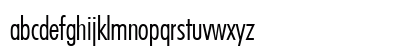 FunctionCondTwoLight Regular Lowercase Preview