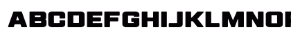 FULLDOZER Extra Bold Lowercase Preview