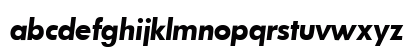 FunctionTwoDemi RegularItalic Lowercase Preview