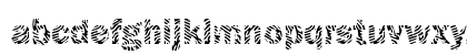 Funky09 Bold Lowercase Preview