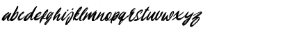 Playbrush Tilted Regular Font