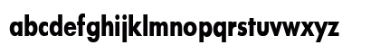 Futura Black Narrow Bold Lowercase Preview