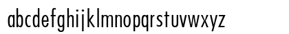 Futura Condensed Regular Lowercase Preview