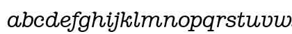 AmericanTypItcTEEMed Italic Preview