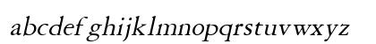 Amery Italic Preview