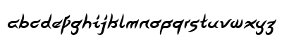 Pegathlon LT Bold Regular Lowercase Preview