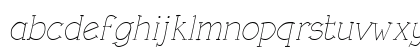 Rough LT Light Italic Preview