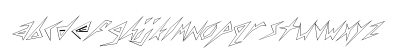 FZ UNIQUE 17 HOLLOW ITALIC Normal Preview