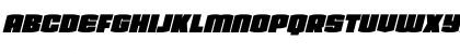 Team Galaxy Condensed Italic Regular Font