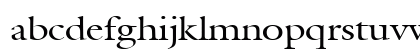 Galant Wide Normal Lowercase Preview
