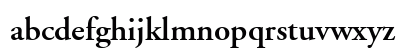 Garamond SSi Semi Bold Lowercase Preview