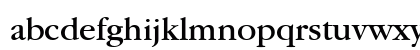 Garamond BkHU Book Lowercase Preview