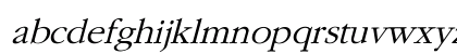 Garamond Italic Preview